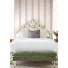 Kép 2/6 - York Csíkos vonalmintás terrakotta vlies tapéta Tandem Stripe Brick 68,58 cm X 8,22 m