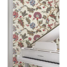 Kép 3/5 - York Virág mintás elegáns piros-bézs vlies tapéta Monroe Cherry 137,16 cm X 8,22 m