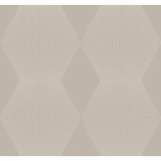 Kép 1/6 - York Geometrikus elegáns barna vlies tapéta Diamond Legacy tapéta Taupe 68,58 cm X 8,22 m