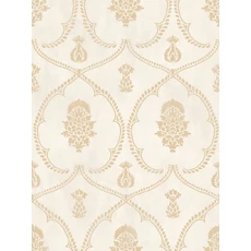 Kép 1/6 - York Damaszt mintás elegáns arany vlies tapéta Royal Damask tapéta Soft Gold 68,58 cm X 8,22 m