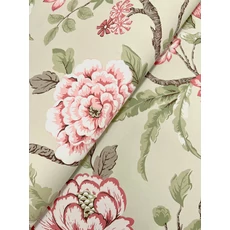 Kép 4/6 - York Virág indás rózsaszín vlies tapéta Courtyard Botanical tapéta Pink 68,58 cm X 8,22 m