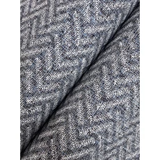 Kép 4/6 - York Klasszikus halszálka mintás kék vlies tapéta Regent Navy 68,58 cm X 8,22 m