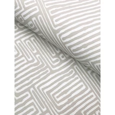 Kép 4/6 - York Grafikai mintás barna vlies tapéta Passages Taupe 68,58 cm X 8,22 m