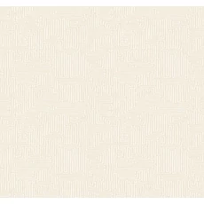 Kép 1/6 - York Grafikai mintás krém színű vlies tapéta Passages Cream 68,58 cm X 8,22 m