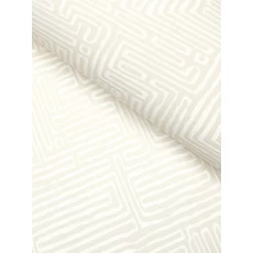 Kép 4/6 - York Grafikai mintás krém színű vlies tapéta Passages Cream 68,58 cm X 8,22 m