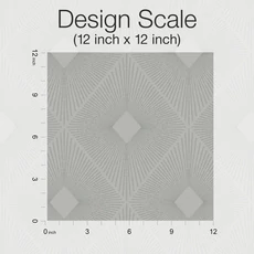 Kép 4/5 - York Elegáns geometrikus szürke-ezüst vlies tapéta Harlowe Light Grey/Silver 52,83 cm X 10 m