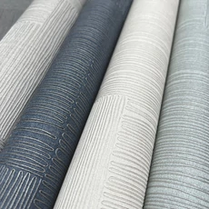 Kép 2/11 - York Vonalrajzos modern szürke vinyl tapéta Contour tapéta Gray 52 cm X 10 m