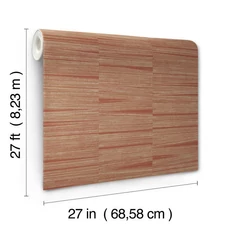 Kép 11/12 - York Vonalrajzos elegáns piros vlies tapéta finom arany fénnyel Line Stripe Brick 68,58 cm X 8,22 m