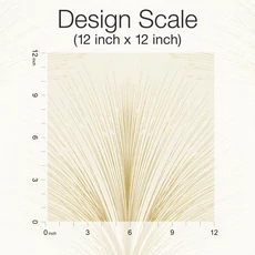 Kép 11/11 - York Metál fényes modern krém-arany vlies tapéta Papyrus Plume Ivory 68,58 cm X 8,22 m