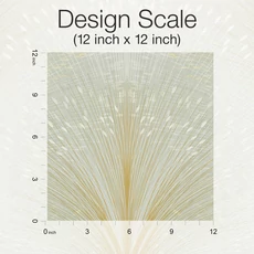 Kép 10/11 - York Metál fényes modern zöld vlies tapéta Papyrus Plume Sage 68,58 cm X 8,22 m