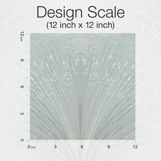 Kép 2/11 - York Metál fényes modern kék vlies tapéta Papyrus Plume Sky 68,58 cm X 8,22 m