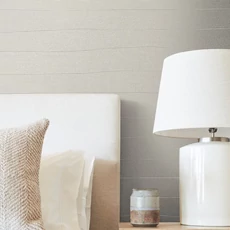 Kép 7/12 - York Modern gyöngyházas szürke vlies tapéta Natural Grid Gray 68,58 cm X 8,22 m