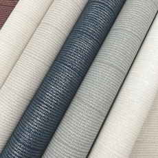 Kép 4/12 - York Modern gyöngyházas szürke vlies tapéta Natural Grid Gray 68,58 cm X 8,22 m