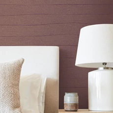 Kép 8/13 - York Modern gyöngyházas bordó vlies tapéta Natural Grid Mulberry 68,58 cm X 8,22 m