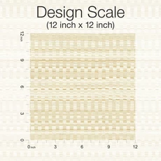 Kép 9/11 - York Szőttes hatású sárga vlies tapéta Tapestry Stitch Mustard 68,58 cm X 8,22 m