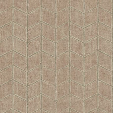 Kép 1/12 - York Chevron mintás vöröses barna vlies tapéta Flatiron Geometric Brick 52 cm X 10 m