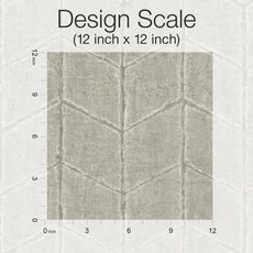 Kép 3/12 - York Chevron mintás barnás szürke vlies tapéta Flatiron Geometric Cement 52 cm X 10 m