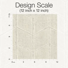 Kép 3/12 - York Chevron mintás törtfehér vlies tapéta Flatiron Geometric Pearl Gray 52 cm X 10 m
