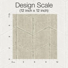Kép 12/12 - York Chevron mintás barna vlies tapéta Flatiron Geometric Taupe 52 cm X 10 m