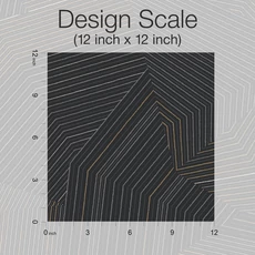Kép 9/10 - York Modern absztrakt fekete vlies tapéta Dotted Maze Black 68,58 cm X 8,22 m