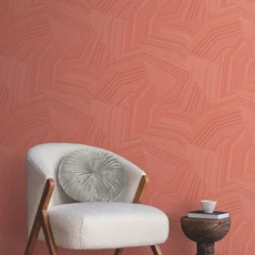 Kép 7/12 - York Modern absztrakt piros vlies tapéta Dotted Maze Desert Red 68,58 cm X 8,22 m