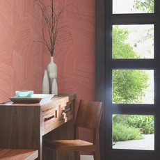 Kép 8/12 - York Modern absztrakt piros vlies tapéta Dotted Maze Desert Red 68,58 cm X 8,22 m