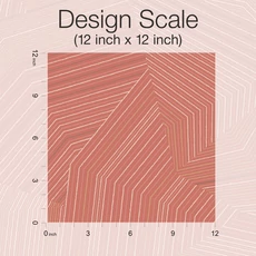 Kép 10/12 - York Modern absztrakt piros vlies tapéta Dotted Maze Desert Red 68,58 cm X 8,22 m
