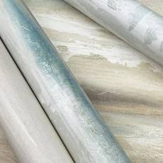 Kép 4/8 - York Színátmenetes akvarell kék vlies tapéta Soothing Mists Scenic Blue 68,58 cm X 8,22 m