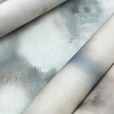 Kép 5/8 - York Akvarell virágos kék-szürke vlies tapéta Blended Floral Aqua 68,58 cm X 8,22 m