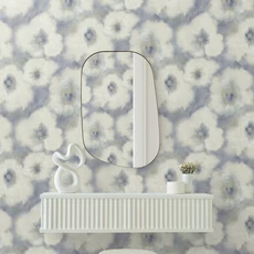 Kép 7/8 - York Akvarell virágos kék vlies tapéta Blended Floral Blue 68,58 cm X 8,22 m