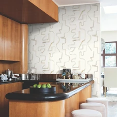 Kép 4/8 - York Absztrakt mintás modern bézs vlies tapéta Abstract Aura Caramel Cream 68,58 cm X 8,22 m