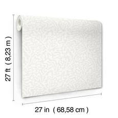 Kép 2/9 - York Halványszürke absztrakt vlies tapéta Nebulous Cloud Dove Grey 68,58 cm X 8,22 m