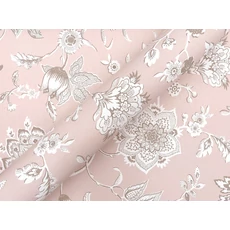 Kép 4/6 - York Virágindás klasszikus rószaszín vlies tapéta Sutton Blush 68,58 cm X 8,22 m