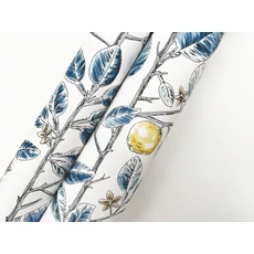 Kép 4/6 - York Monokróm citromfás kék vlies tapéta Limoncello Toile Blue 68,58 cm X 8,22 m