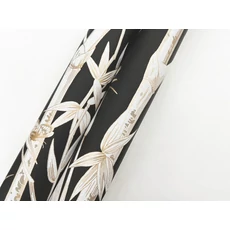 Kép 4/6 - York Bambuszerdőt ábrázoló fekete vlies tapéta Bambou Toile Black 68,58 cm X 8,22 m