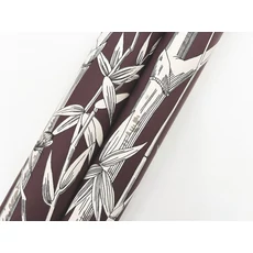 Kép 4/6 - York Bambuszerdőt ábrázoló bordó vlies tapéta Bambou Toile Burgundy 68,58 cm X 8,22 m
