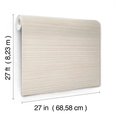 Kép 4/5 - York Szövethatású bézs vinyl tapéta Allineate High Performance Vinyl Seashell 68,58 cm X 8.22 m