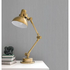 Kép 2/5 - York Texturált bordázott fényes sötétszürke vinyl tapéta Camden High Performance Vinyl Greige 68,58 cm X 8,22 m