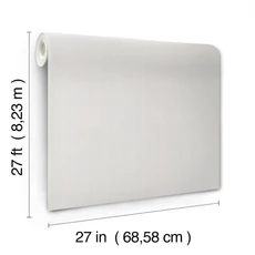 Kép 4/5 - York Texturált bordázott fényes világosszürke vinyl tapéta Camden High Performance Vinyl Platinum 68,58 cm X 8,22 m