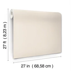 Kép 4/5 - York Texturált bordázott fényes bézs vinyl tapéta Camden High Performance Vinyl Porcelain 68,58 cm X 8,22 m