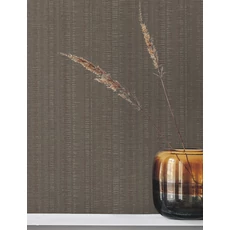 Kép 2/5 - York Modern vonalrajzos sötétbarna vinyl tapéta Stratford High Performance Vinyl Umber 68,58 cm X 8,22 m