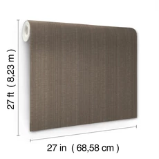 Kép 4/5 - York Modern vonalrajzos sötétbarna vinyl tapéta Stratford High Performance Vinyl Umber 68,58 cm X 8,22 m