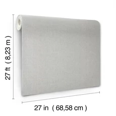 Kép 4/5 - York Szövethatású szürke vinyl tapéta Hardy Linen High Performance Vinyl Dusk 68,58 cm X 8,22 m