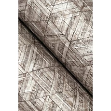 Kép 3/5 - York Fényes geometriai mintás mdoern bronz-barna vinyl tapéta Rune High Performance Vinyl Tortoiseshell 68,58 cm X 8,22 m