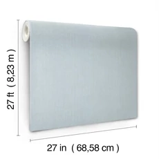 Kép 4/5 - York Texturált modern kék vinyl tapéta Verge High Performance Vinyl Bluestone 68,58 cm X 8,22 m