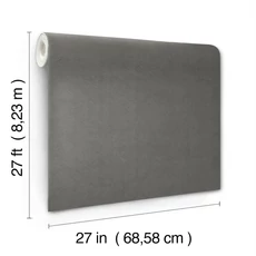 Kép 4/5 - York Texturált modern sötétszürke vinyl tapéta Verge High Performance Vinyl Graphite 68,58 cm X 8,22 m