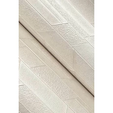 Kép 3/5 - York Texturált modern ekrü vinyl tapéta Verge High Performance Vinyl Porcelain 68,58 cm X 8,22 m