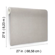 Kép 4/5 - York Texturált modern szürke vinyl tapéta Verge High Performance Vinyl Soapstone 68,58 cm X 8,22 m