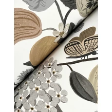 Kép 3/7 - York Virágcsokrok lepkékkel bézs vlies tapéta Flower Studies Linen Multi 68,58 cm X 8,22 m