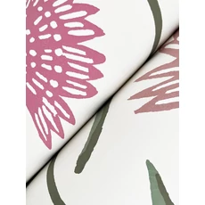 Kép 3/7 - York Vadvirágos bézs-rózsaszín vlies tapéta Aster Linen-Rose 68,58 cm X 8,22 m